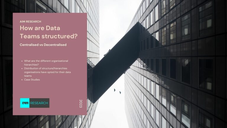 How are Data Teams structured?
